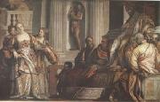 Esther before Ahasuerus (mk05) VERONESE (Paolo Caliari)